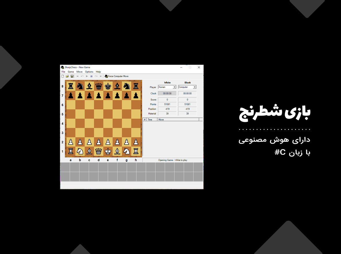 سورس کد بازی شطرنج